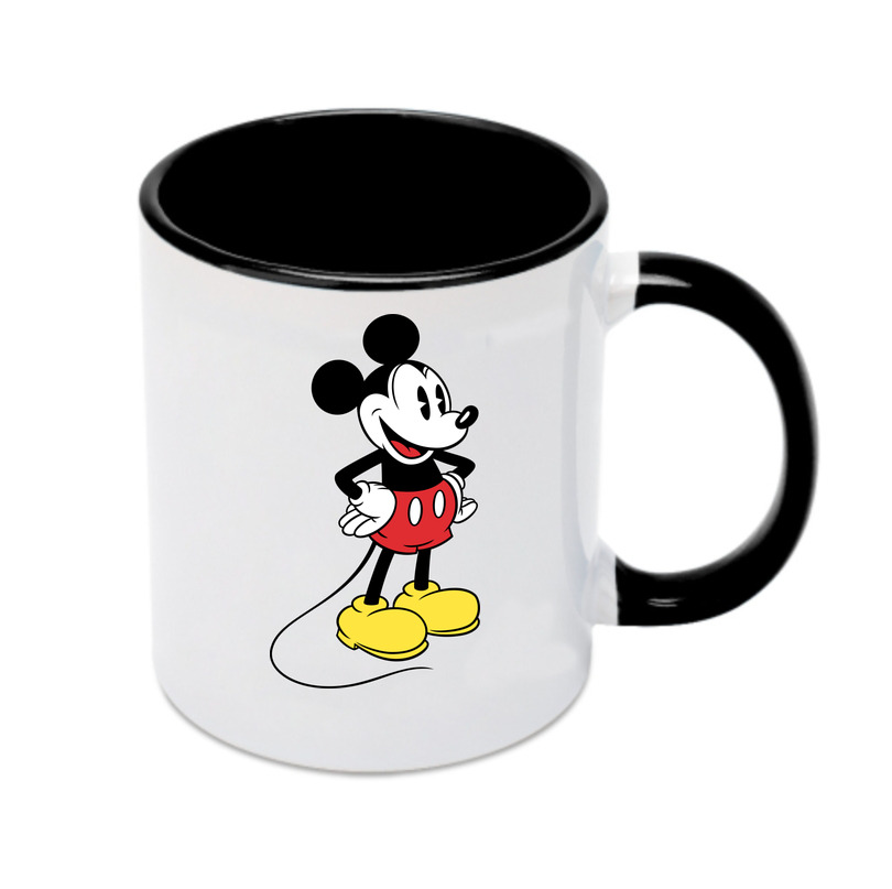 ミッキーマウス Mickey Mouse カラーマグカップ