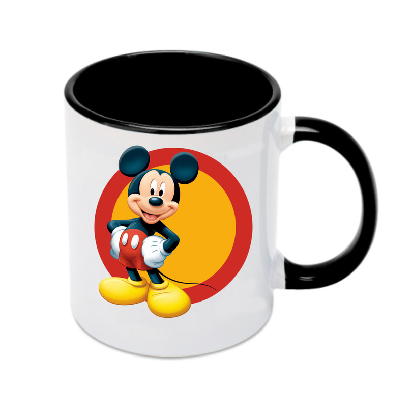 ミッキーマウス Mickey Mouse カラーマグカップ