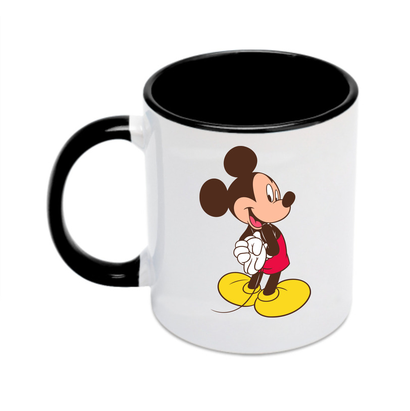 ミッキーマウス Mickey Mouse カラーマグカップ