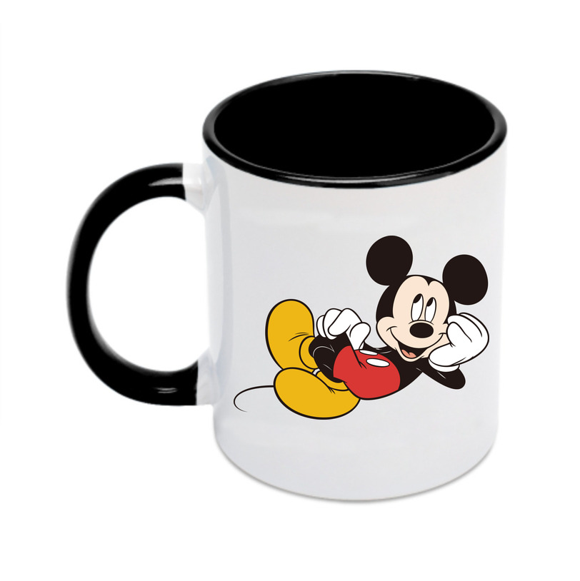 ミッキーマウス Mickey Mouse カラーマグカップ