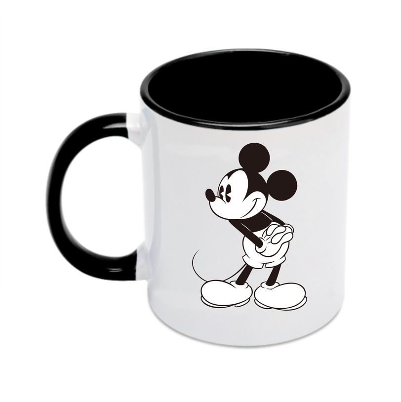 ミッキーマウス Mickey Mouse カラーマグカップ