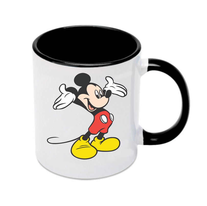 ミッキーマウス Mickey Mouse カラーマグカップ
