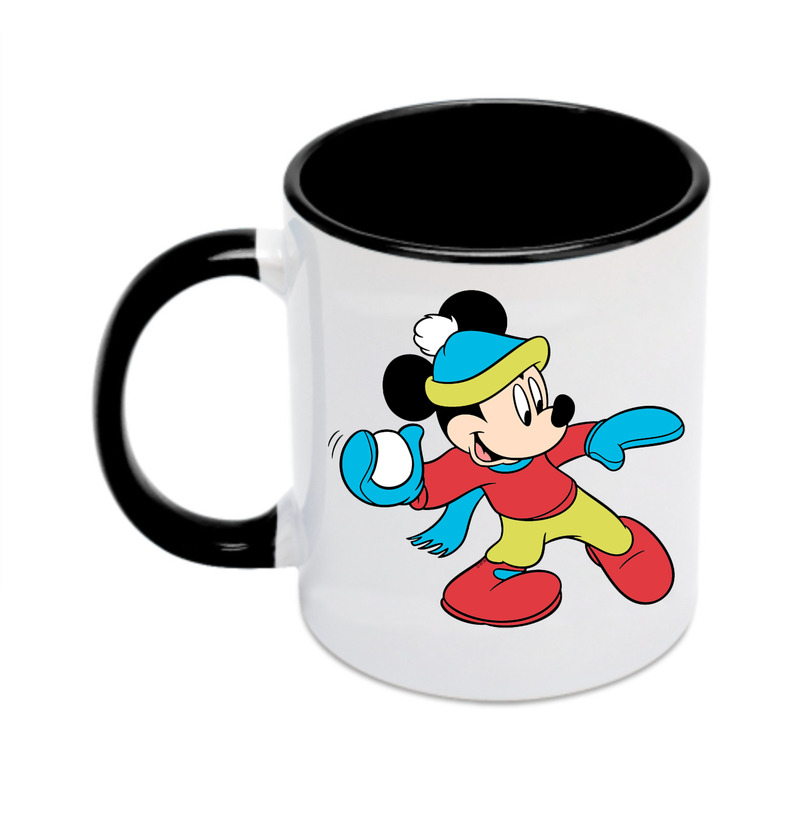 ミッキーマウス Mickey Mouse カラーマグカップ