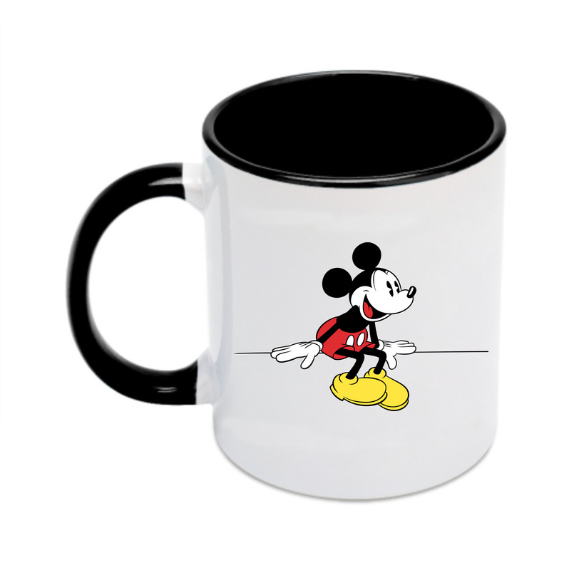 ミッキーマウス Mickey Mouse カラーマグカップ