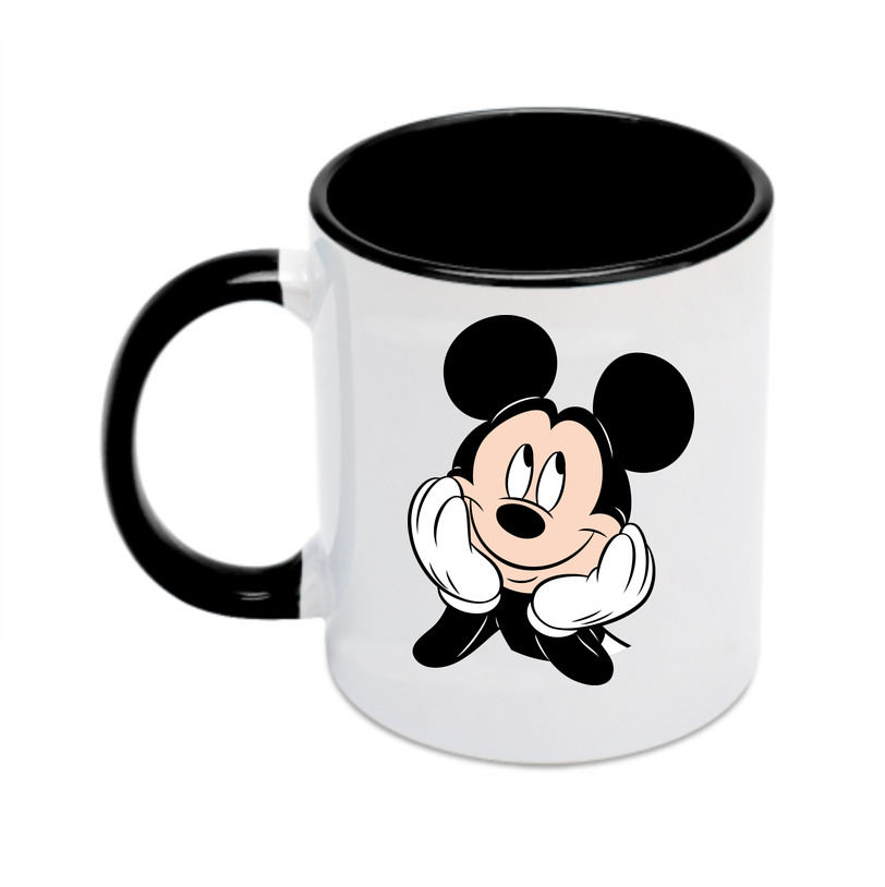ミッキーマウス Mickey Mouse カラーマグカップ