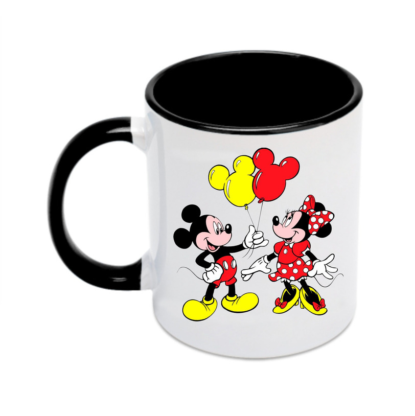 ミッキーマウス Mickey Mouse カラーマグカップ