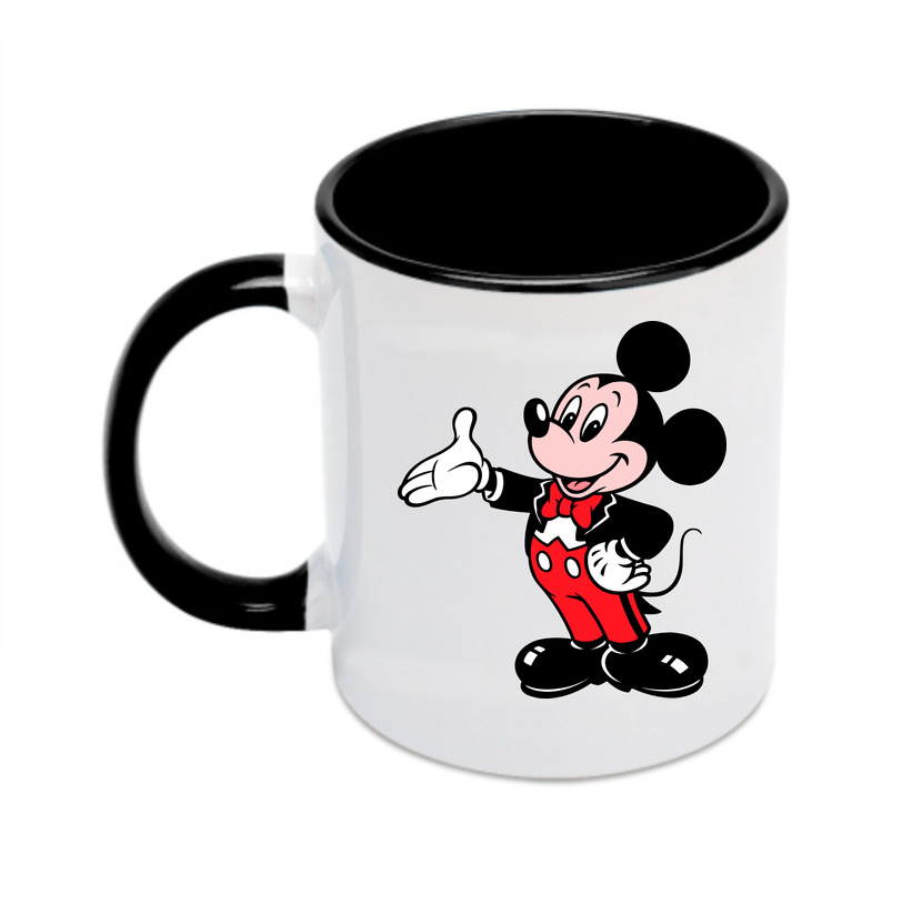 ミッキーマウス Mickey Mouse カラーマグカップ
