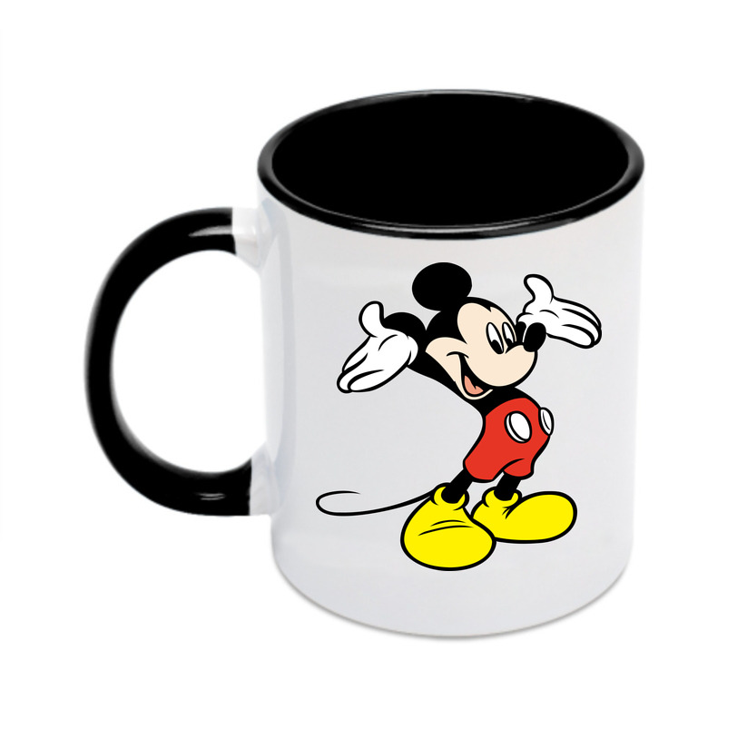 ミッキーマウス Mickey Mouse カラーマグカップ