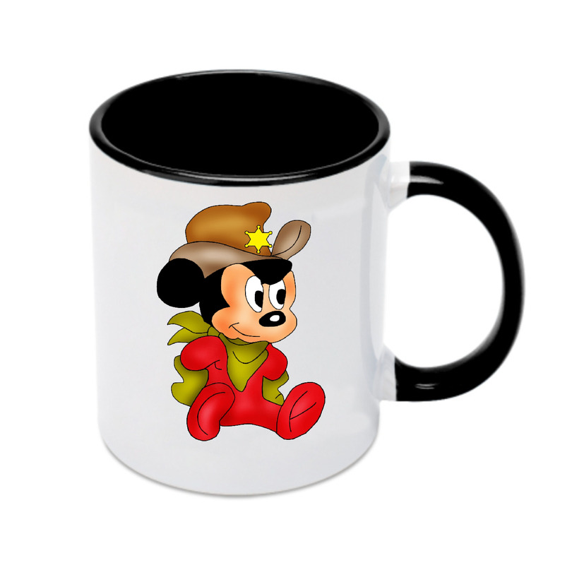 ミッキーマウス Mickey Mouse カラーマグカップ