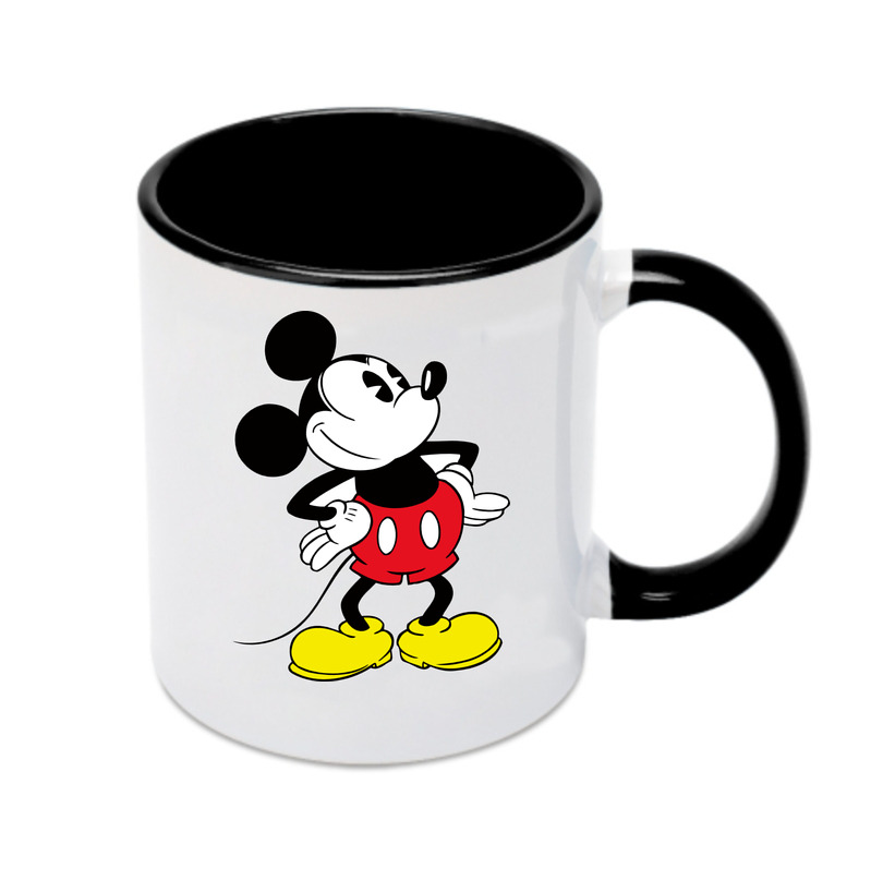 ミッキーマウス Mickey Mouse カラーマグカップ