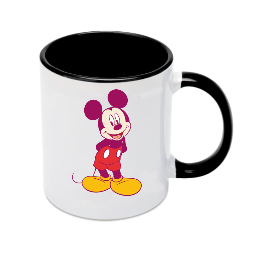 ミッキーマウス Mickey Mouse カラーマグカップ