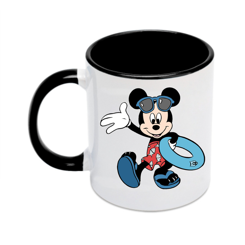 ミッキーマウス Mickey Mouse カラーマグカップ