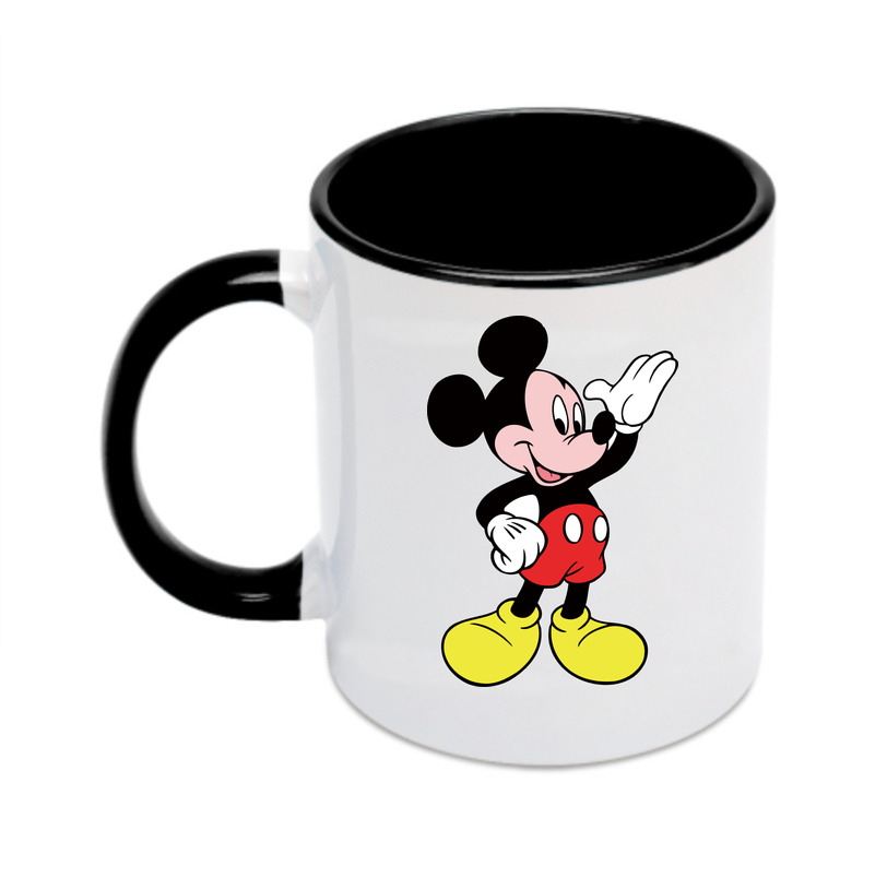 ミッキーマウス Mickey Mouse カラーマグカップ