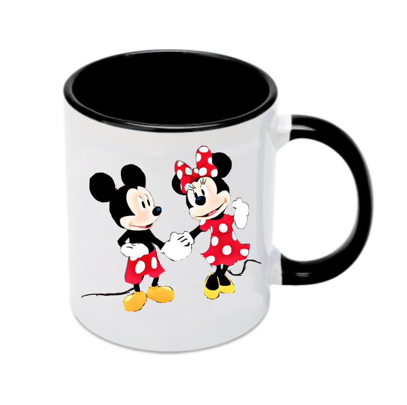 ミッキーマウス Mickey Mouse カラーマグカップ