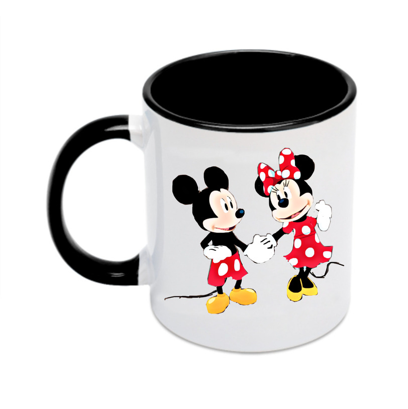 ミッキーマウス Mickey Mouse カラーマグカップ