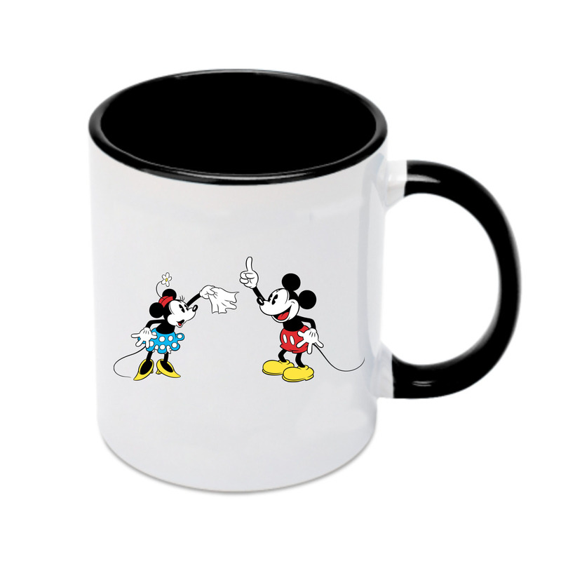 ミッキーマウス Mickey Mouse カラーマグカップ