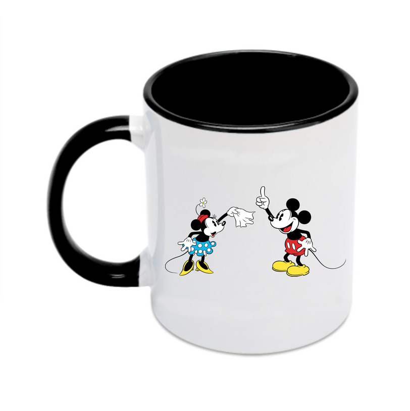 ミッキーマウス Mickey Mouse カラーマグカップ