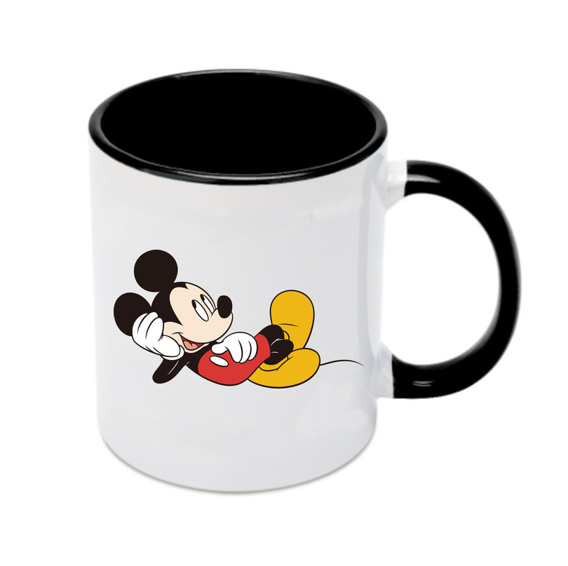 （画像用） ミッキーマウス Mickey Mouse カラーマグカップ