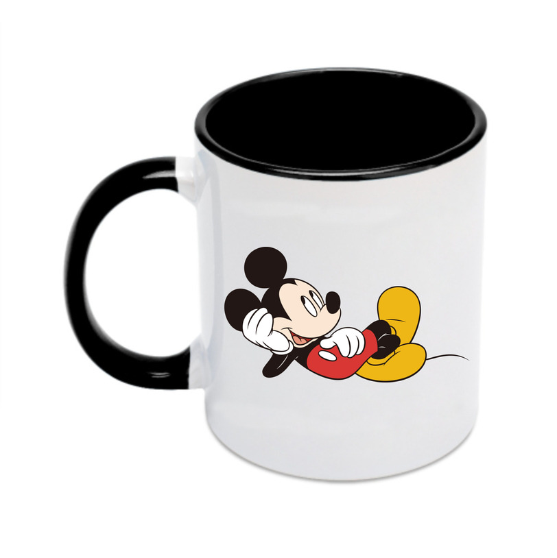 （画像用） ミッキーマウス Mickey Mouse カラーマグカップ
