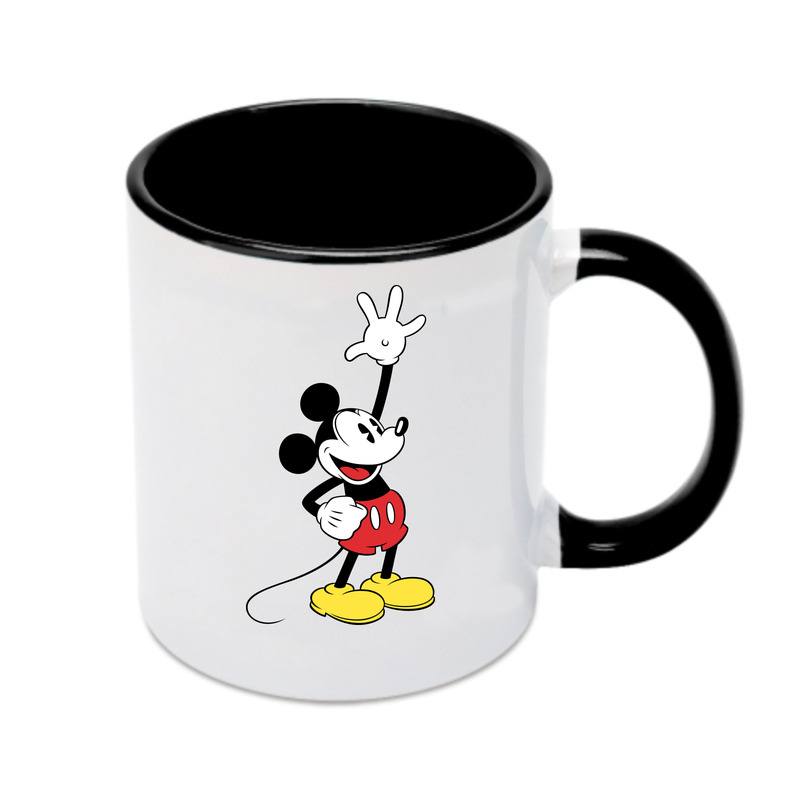 ミッキーマウス Mickey Mouse カラーマグカップ