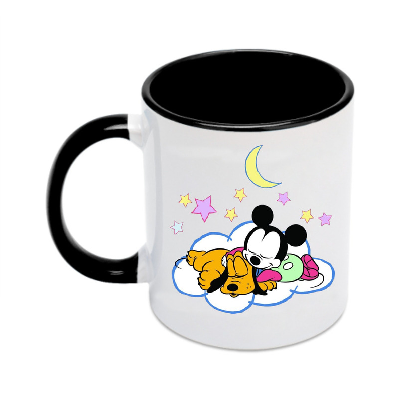 ミッキーマウス Mickey Mouse カラーマグカップ