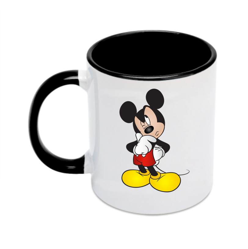 ミッキーマウス Mickey Mouse カラーマグカップ