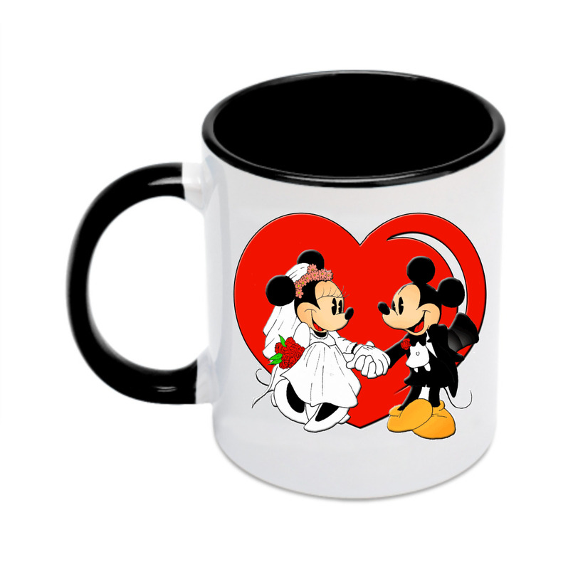 （画像用） ミッキーマウス Mickey Mouse カラーマグカップ
