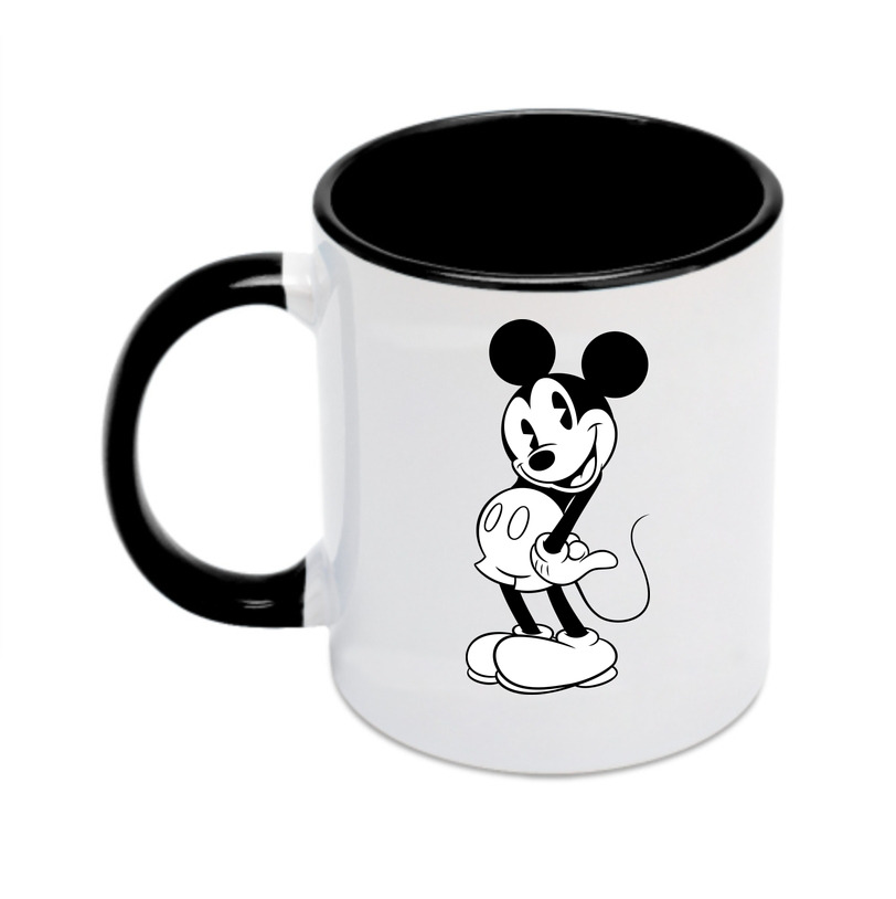 ミッキーマウス Mickey Mouse カラーマグカップ