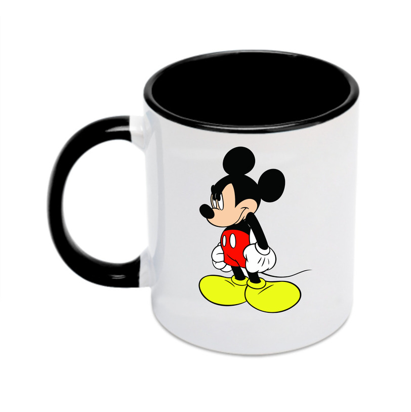 ミッキーマウス Mickey Mouse カラーマグカップ
