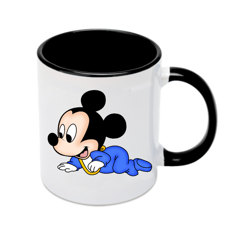 ミッキーマウス Mickey Mouse カラーマグカップ