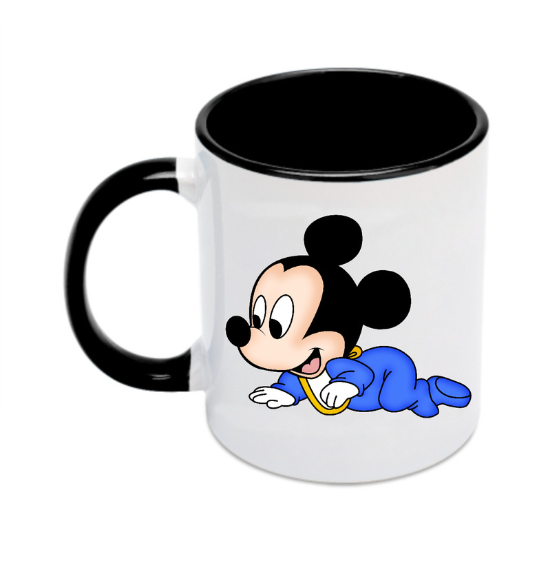 ミッキーマウス Mickey Mouse カラーマグカップ