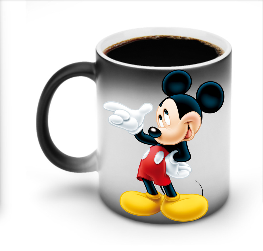 ミッキーマウス Mickey Mouse 温度変色マグカップ