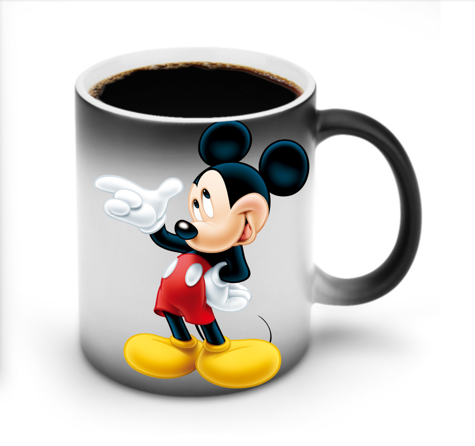 ミッキーマウス Mickey Mouse 温度変色マグカップ