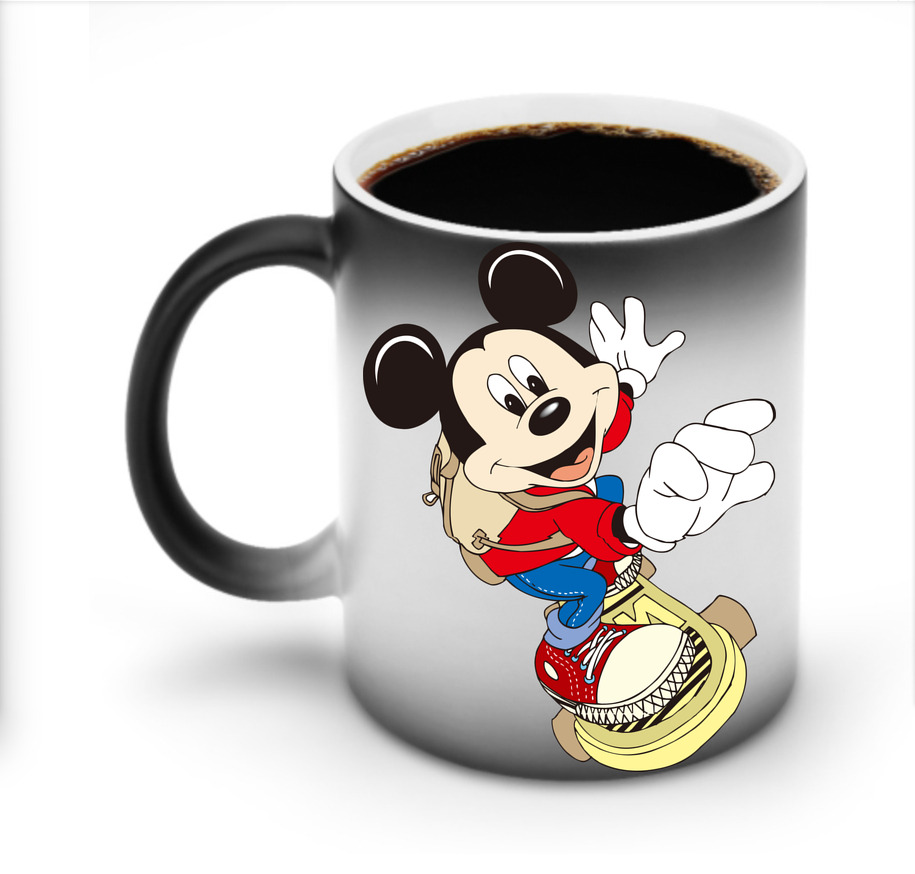 ミッキーマウス Mickey Mouse 温度変色マグカップ