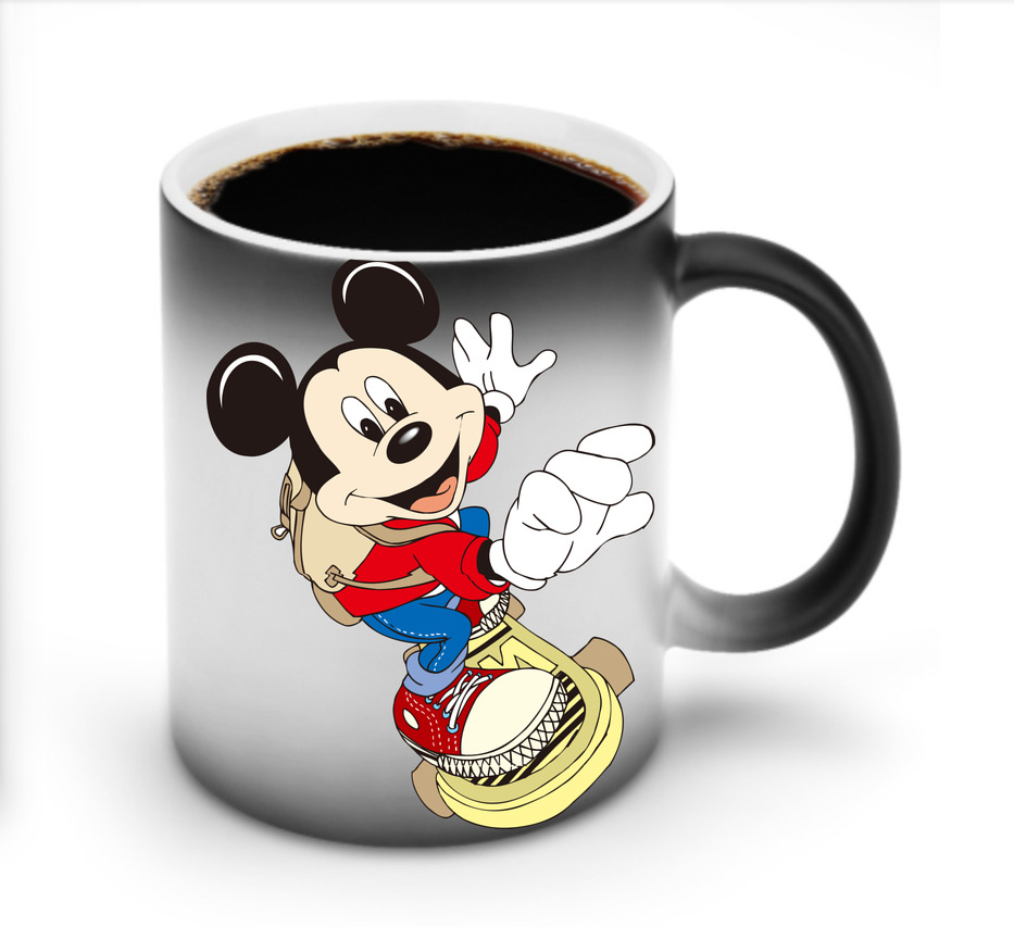 ミッキーマウス Mickey Mouse 温度変色マグカップ