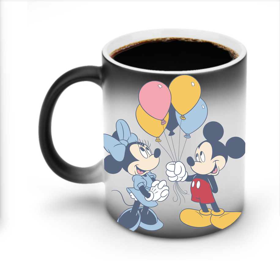 ミッキーマウス Mickey Mouse 温度変色マグカップ