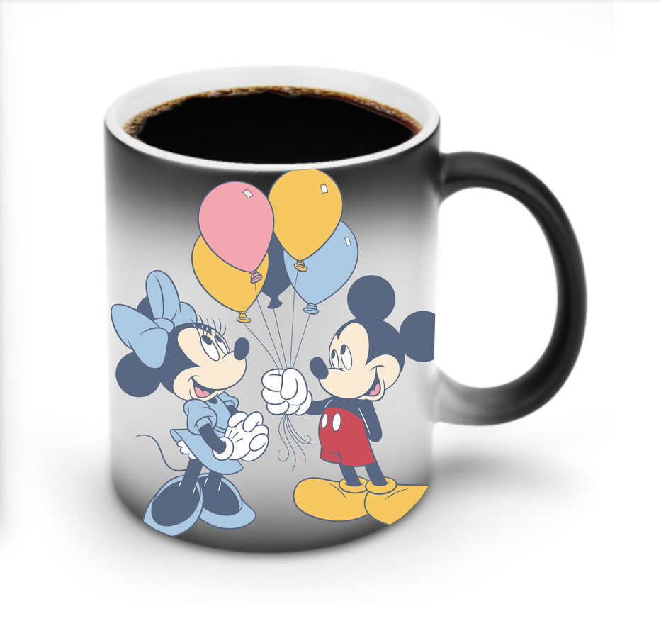 ミッキーマウス Mickey Mouse 温度変色マグカップ