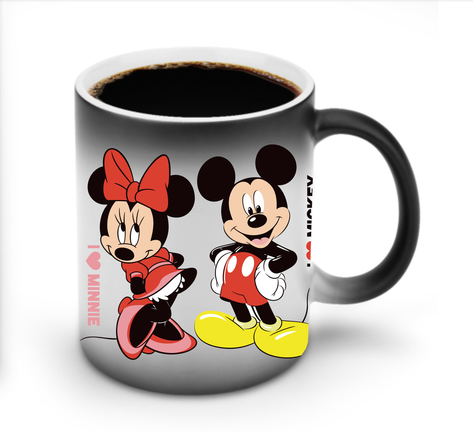 ミッキーマウス Mickey Mouse 温度変色マグカップ