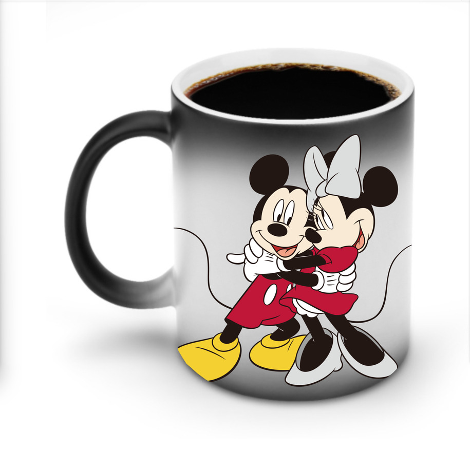 ミッキーマウス Mickey Mouse 温度変色マグカップ