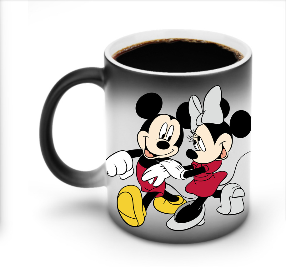 ミッキーマウス Mickey Mouse 温度変色マグカップ