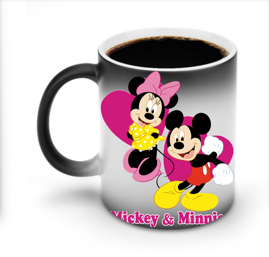 ミッキーマウス Mickey Mouse 温度変色マグカップ