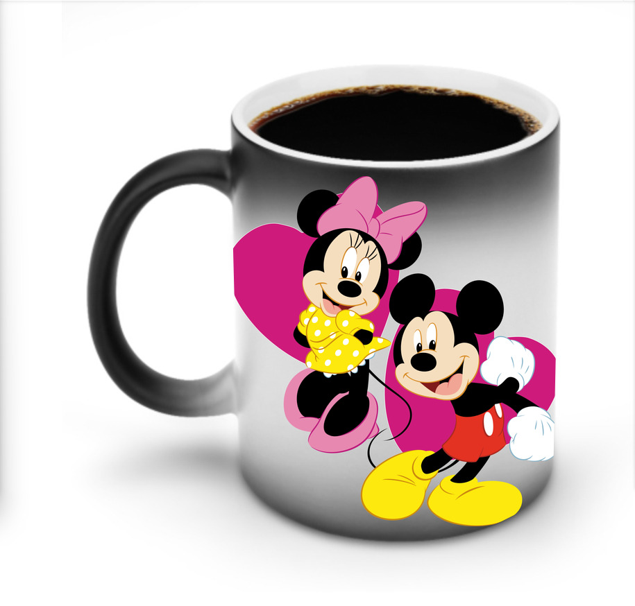 ミッキーマウス Mickey Mouse 温度変色マグカップ