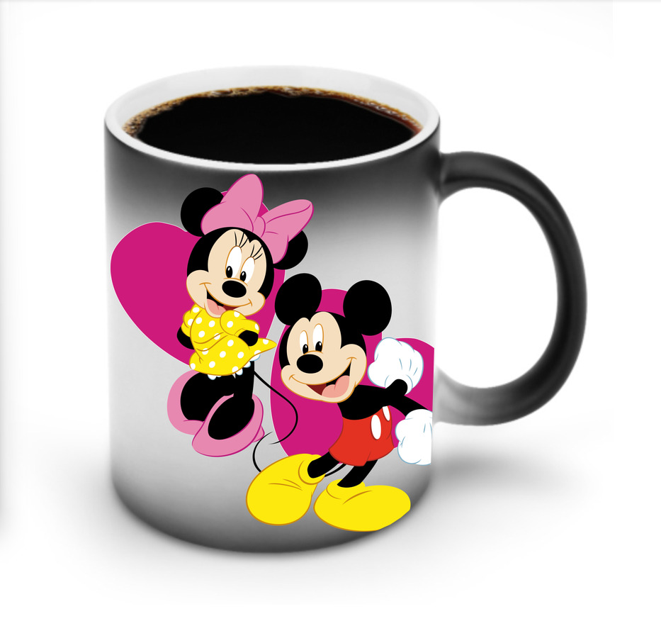 ミッキーマウス Mickey Mouse 温度変色マグカップ