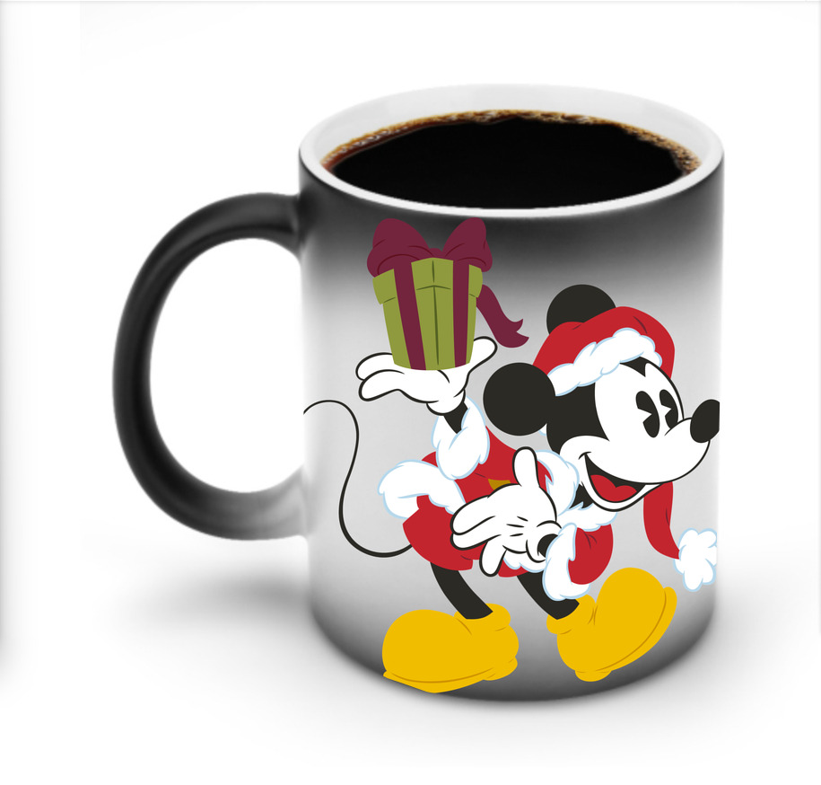 ミッキーマウス Mickey Mouse 温度変色マグカップ