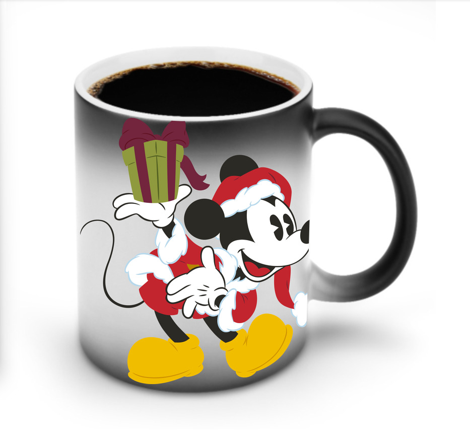 ミッキーマウス Mickey Mouse 温度変色マグカップ