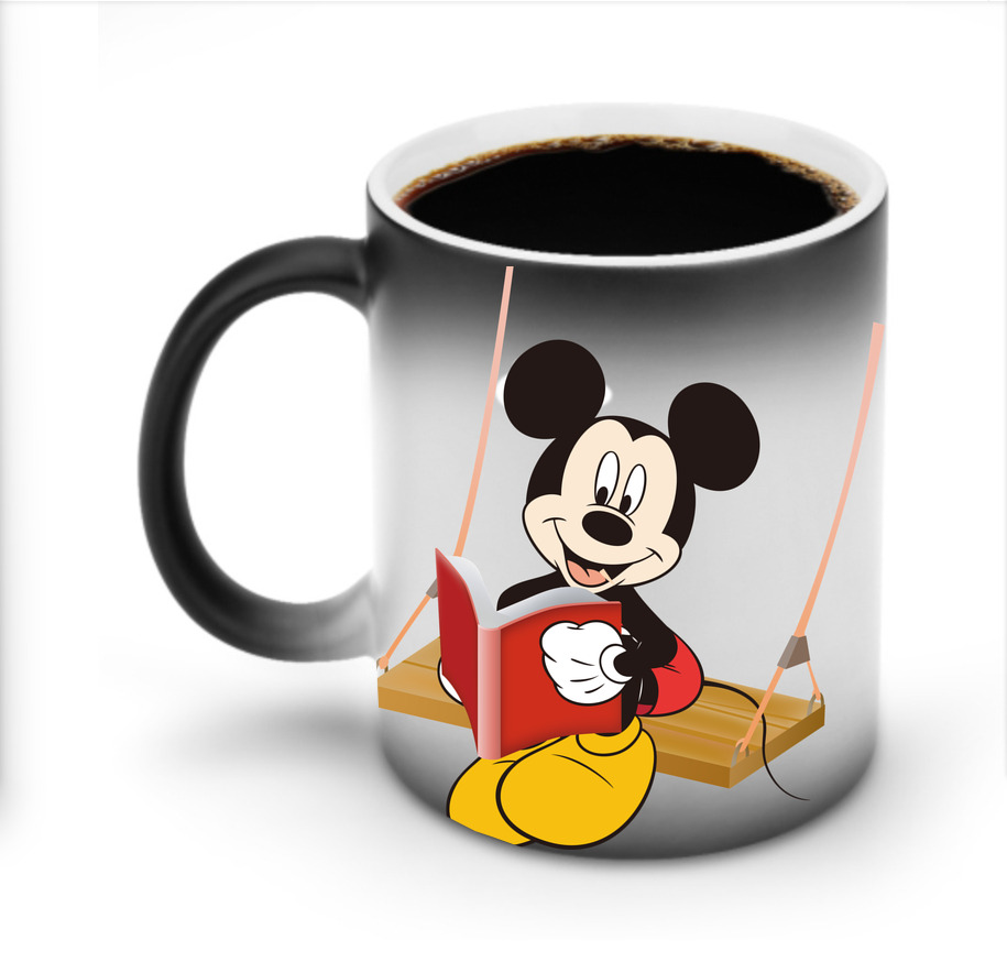 ミッキーマウス Mickey Mouse 温度変色マグカップ