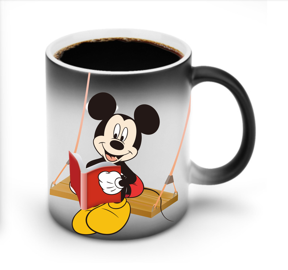 ミッキーマウス Mickey Mouse 温度変色マグカップ