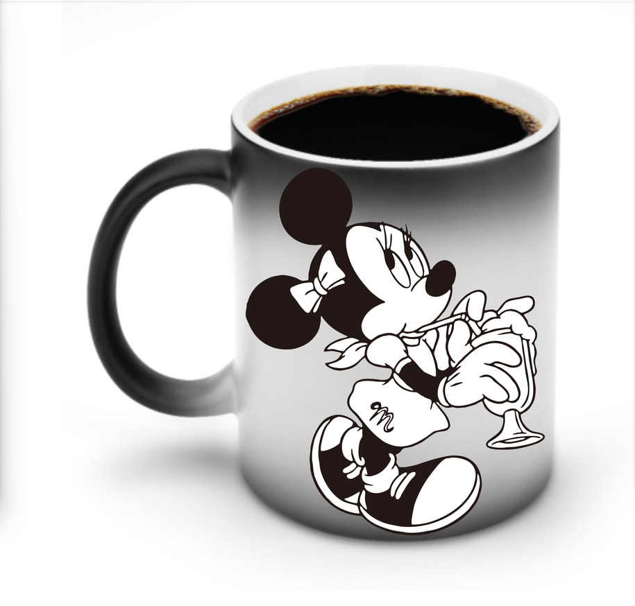 ミッキーマウス Mickey Mouse 温度変色マグカップ