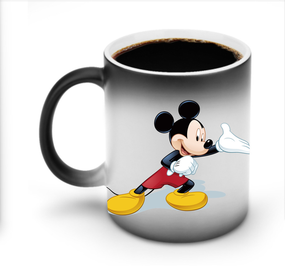 ミッキーマウス Mickey Mouse 温度変色マグカップ