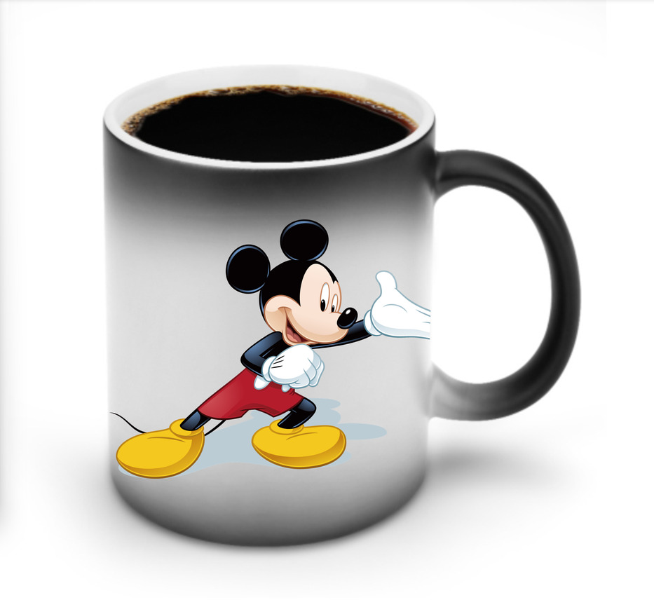 ミッキーマウス Mickey Mouse 温度変色マグカップ
